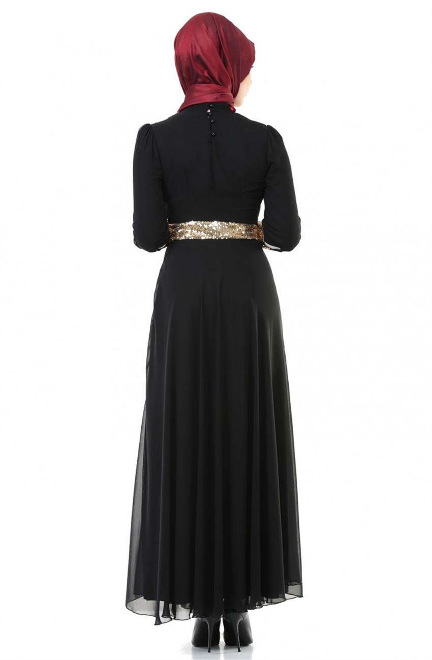 فستان سهرة فستان-أسود ARM7015-01