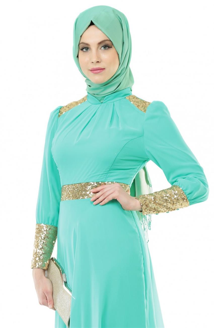 Evening Dress Dress-Green ARM7015-21
