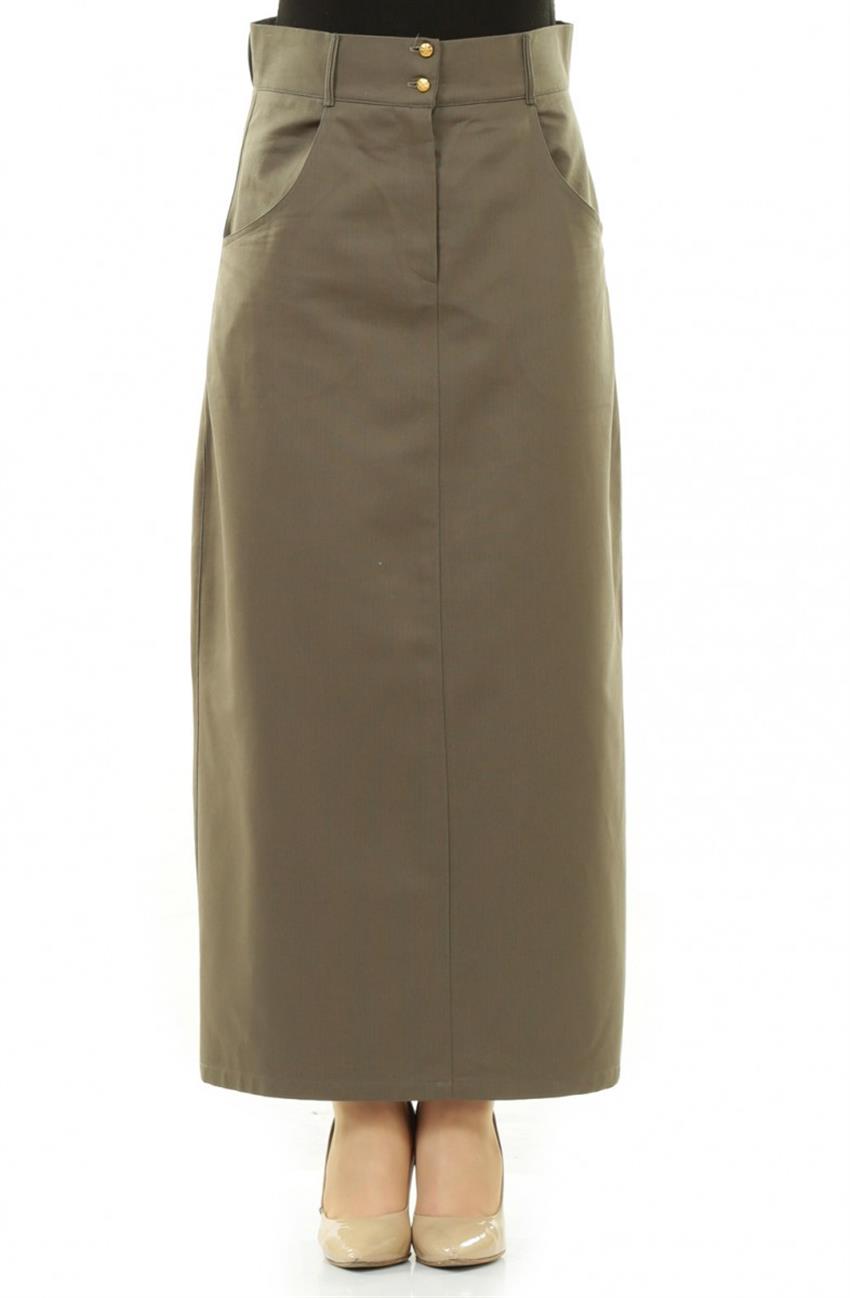 Skirt-Khaki 3020-27