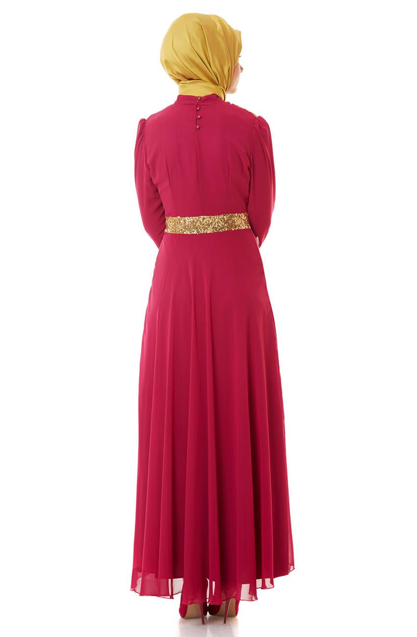 Evening Dress Dress-Fuchsia ARM7015-43