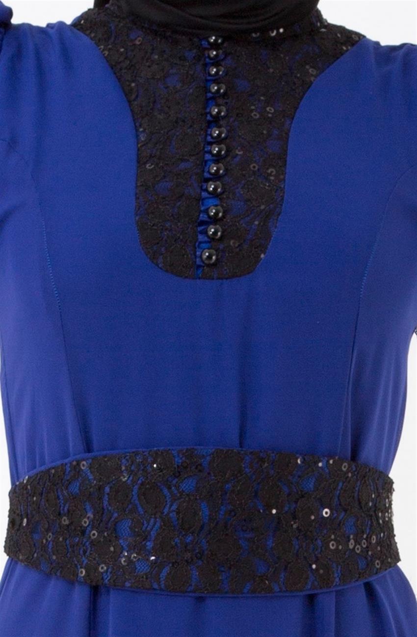 فستان-أزرق غامق ar-0211-47