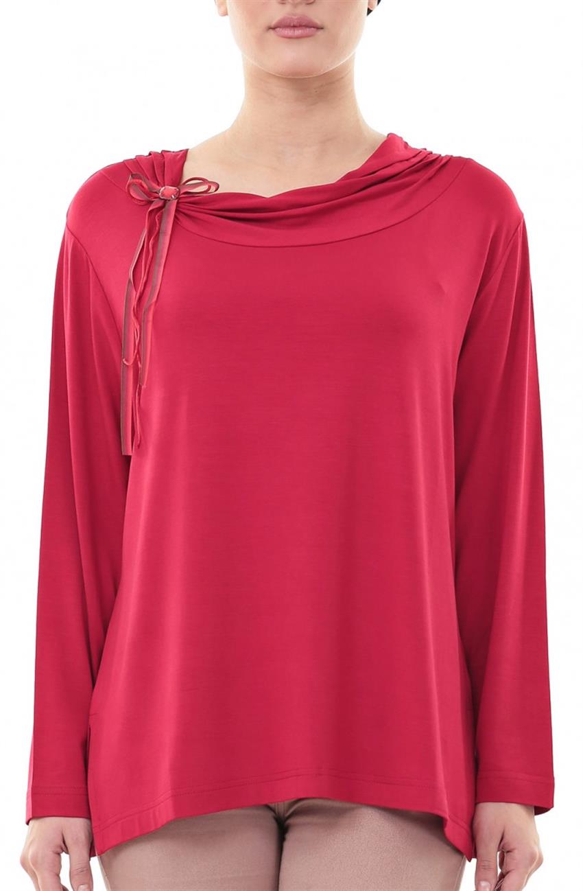 Blouse-Red 6344-34