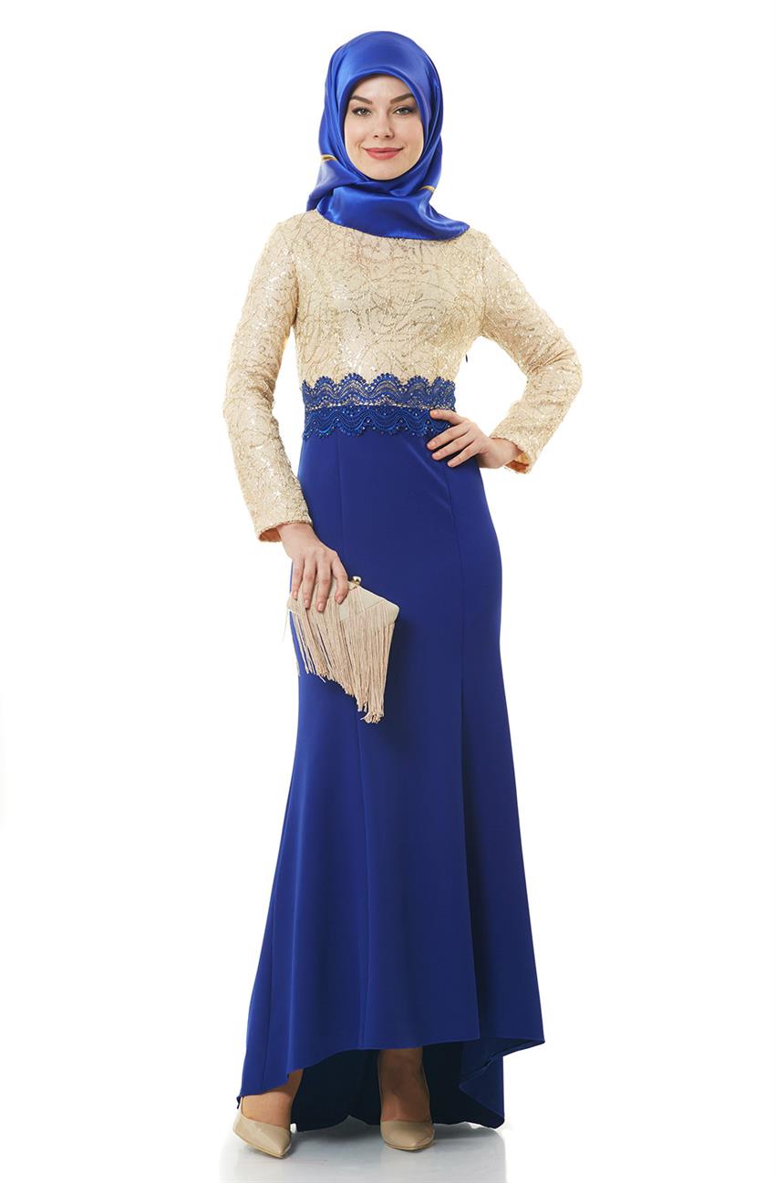 Evening Dress Dress-Gold Sax 5015-3147