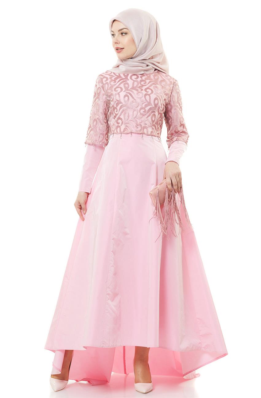 Evening Dress Dress-Dried rose DO-B5-23030-98