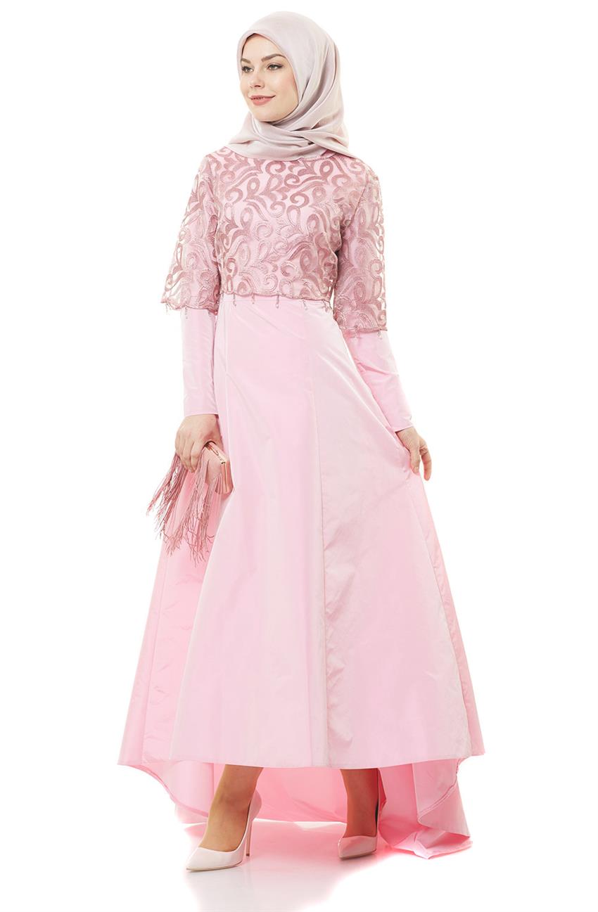 Evening Dress Dress-Dried rose DO-B5-23030-98