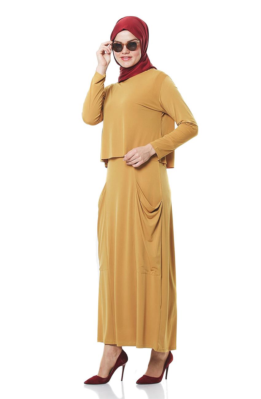 Dress-Mustard 110-55