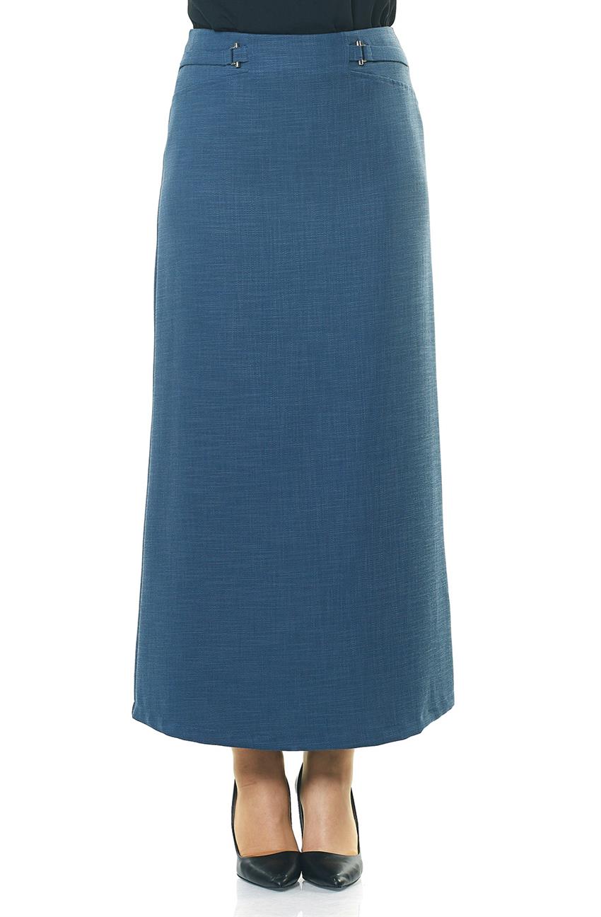 Skirt-Blue Y2187-32