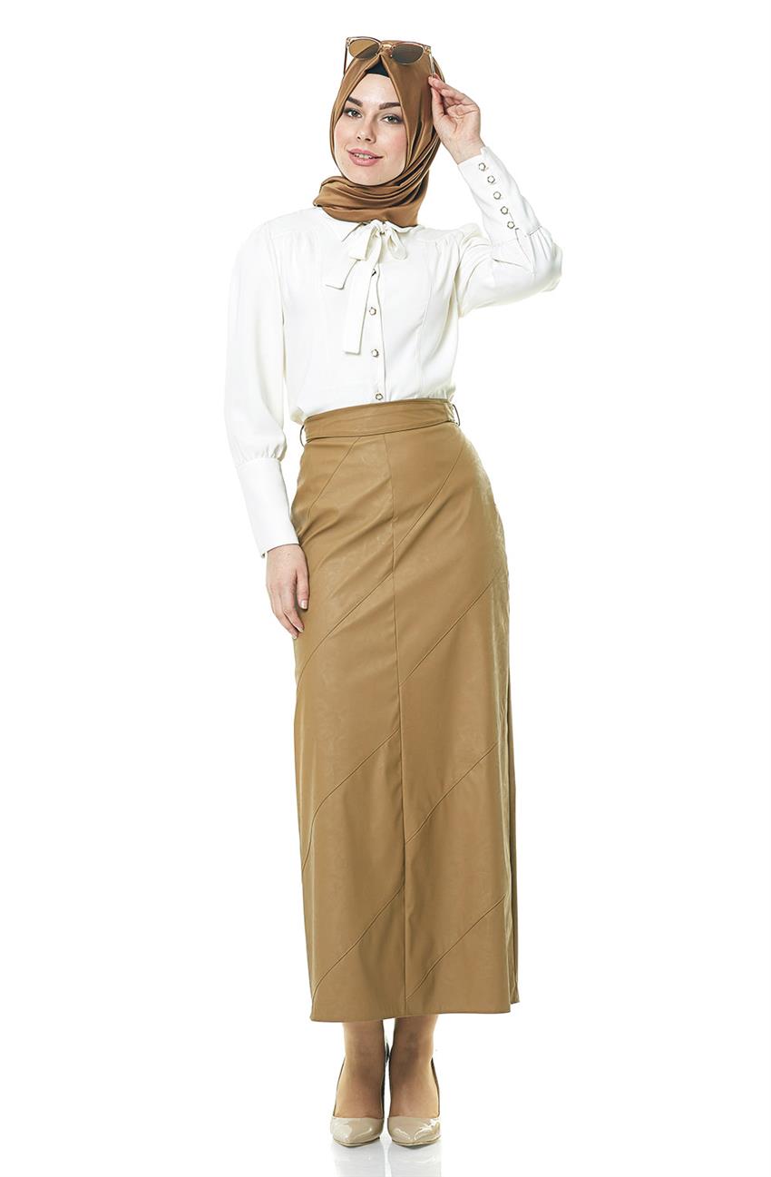 Skirt-Camel Y3086-03