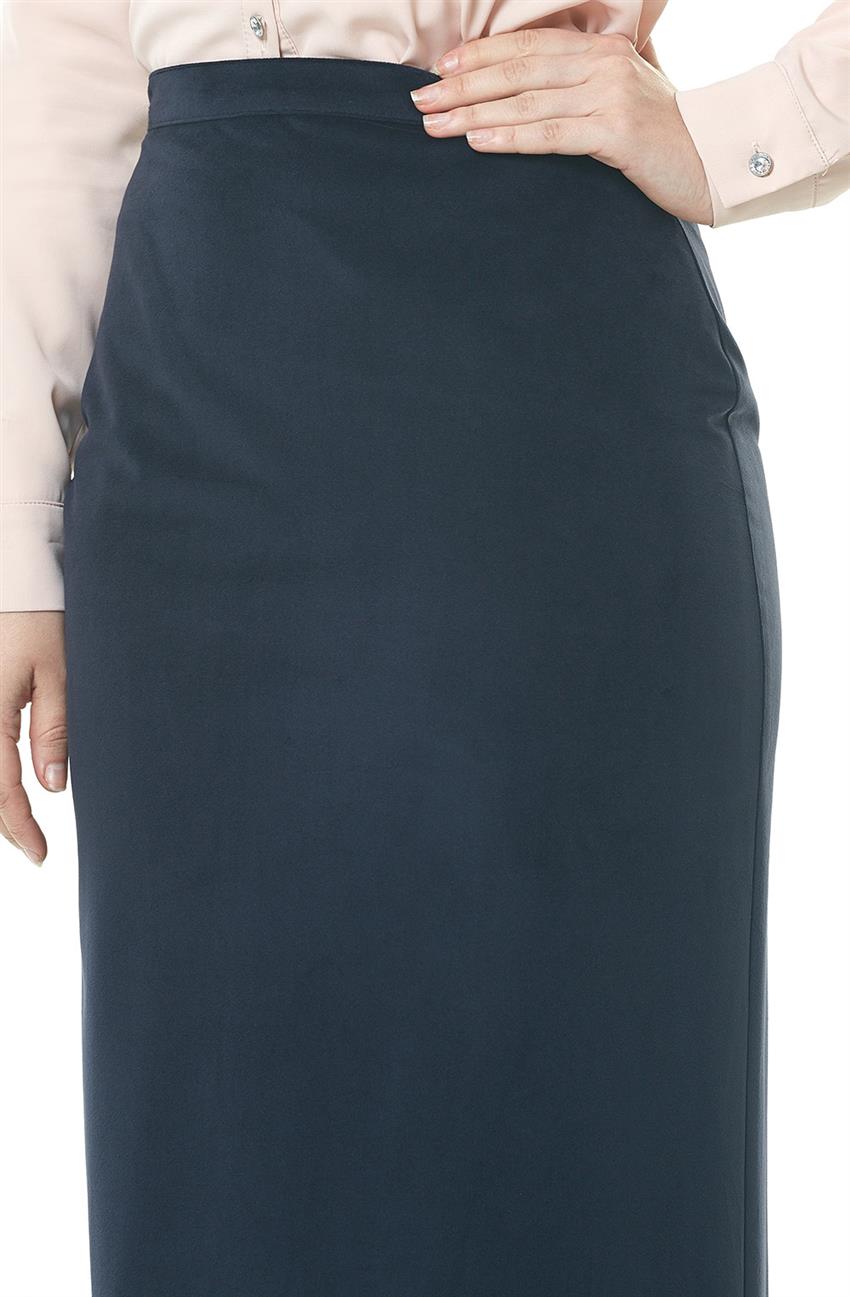 Skirt-Navy Blue Y3258-08