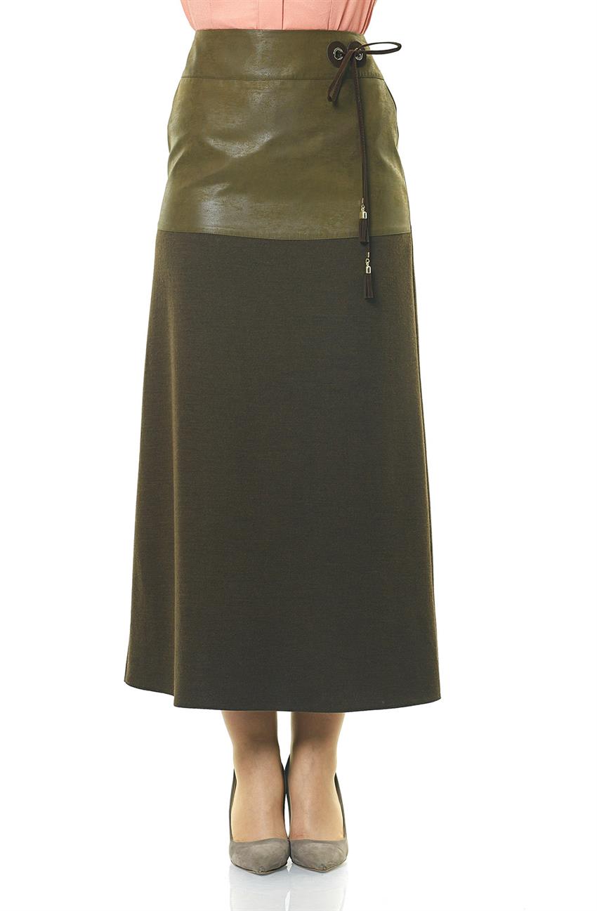 Skirt-Khaki Y4020-24