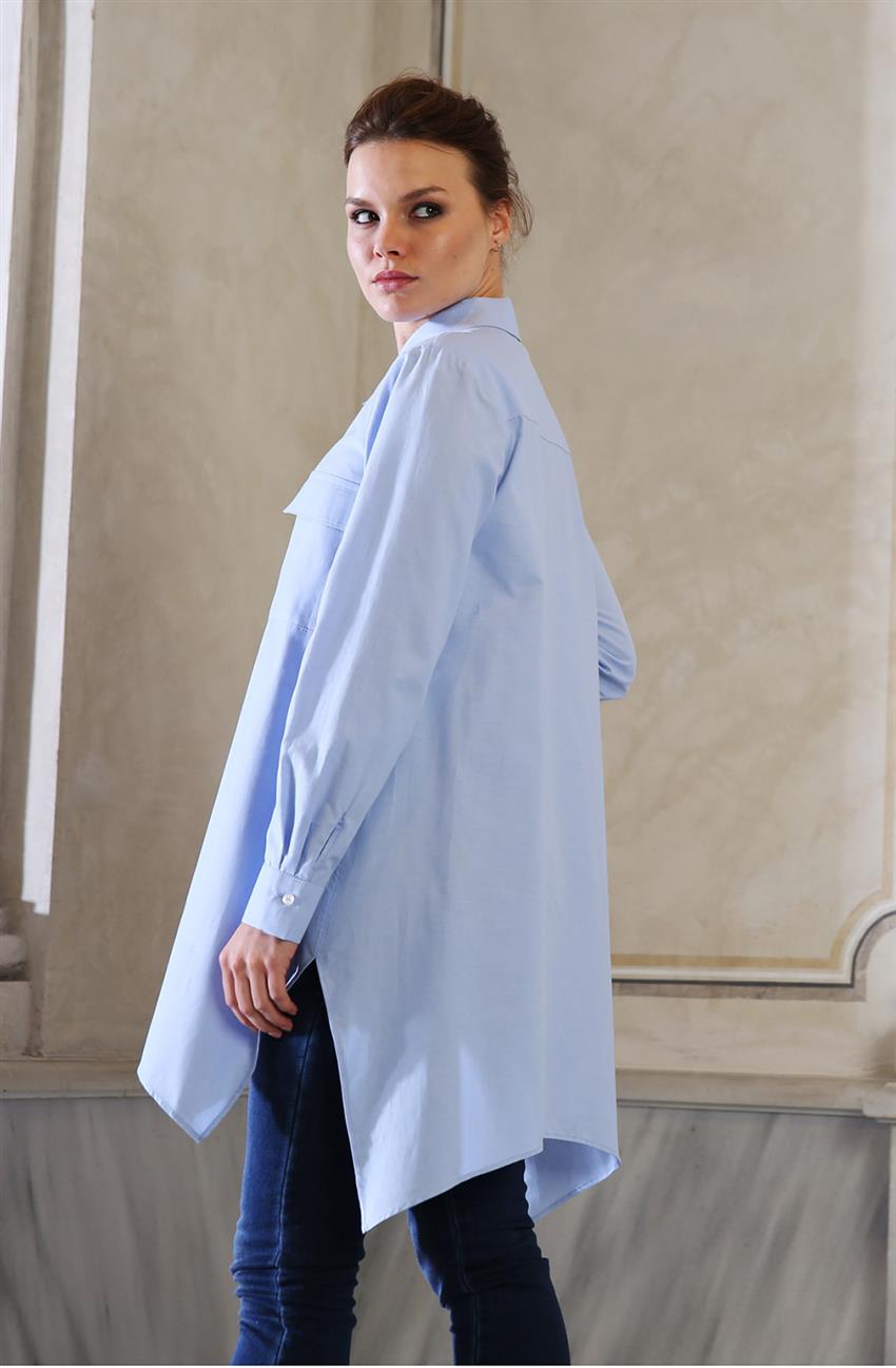 Sofia Shirt-Açik Blue 15