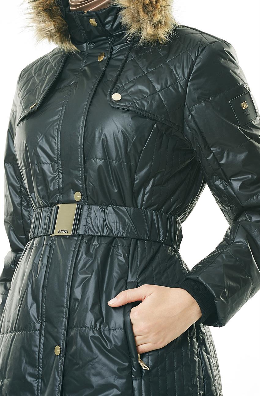Kayra Coat-Black KA-A6-27016-12