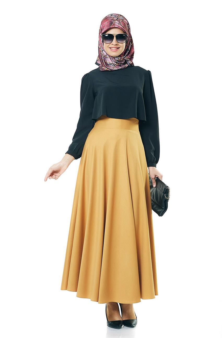 Skirt-Mustard 2146-55