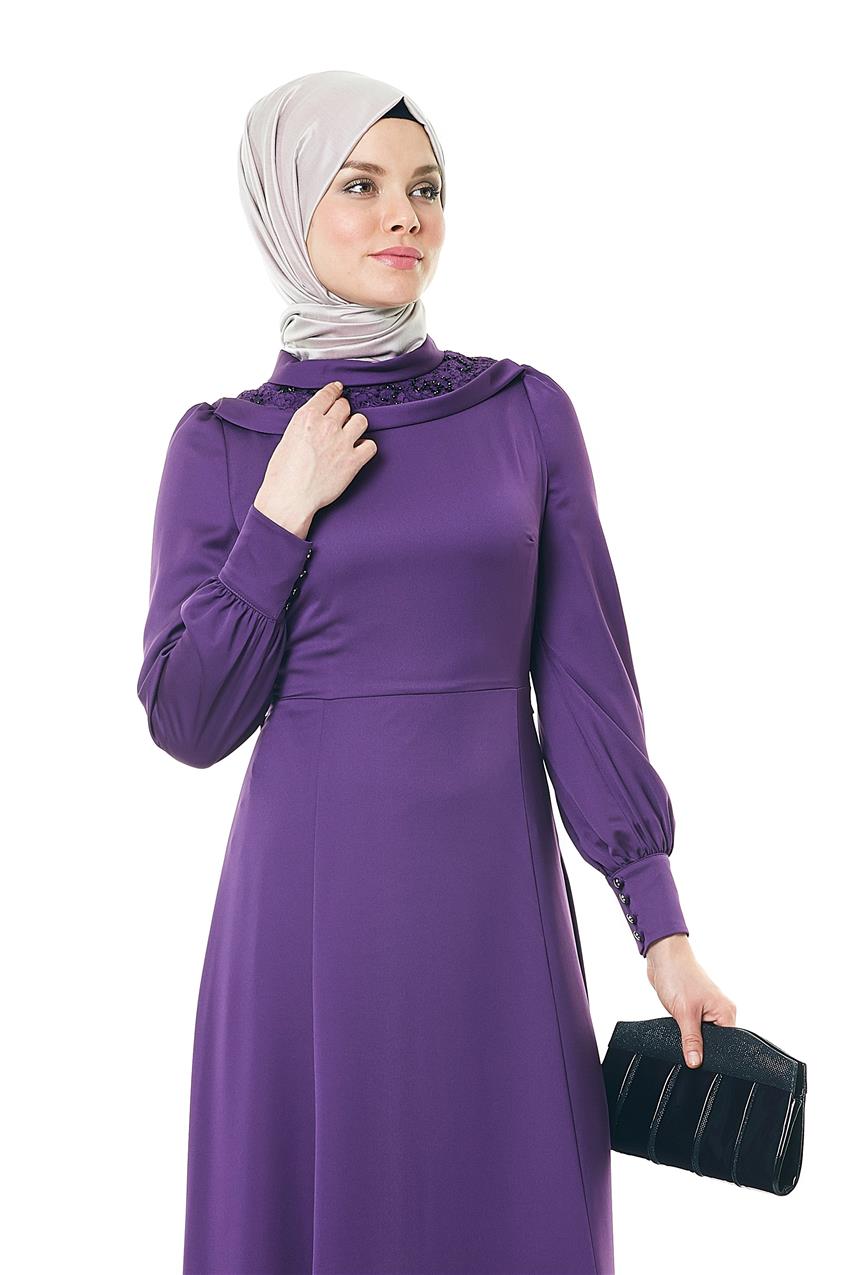 Evening Dress Dress-Purple KA-B5-23007-24