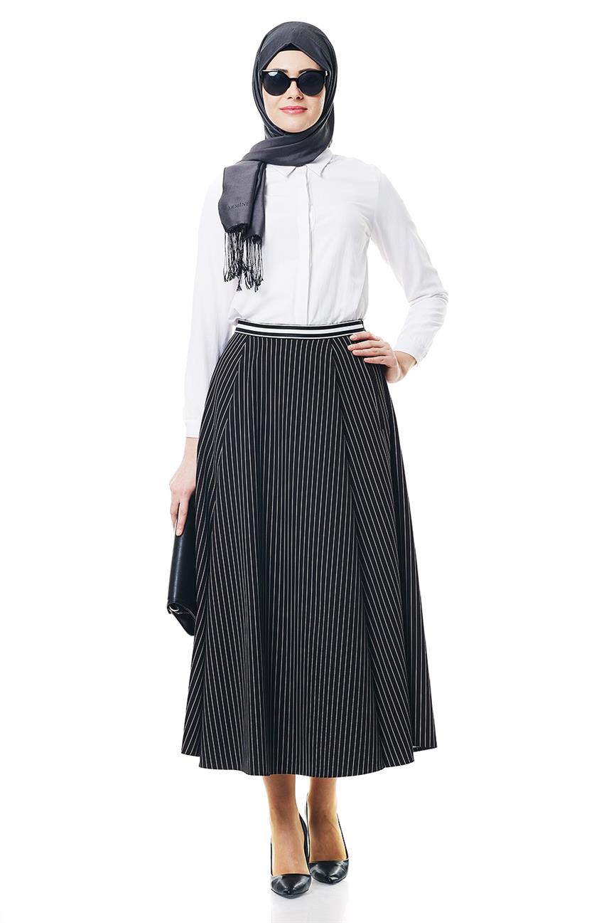 Skirt-Black KA-A6-12092-12