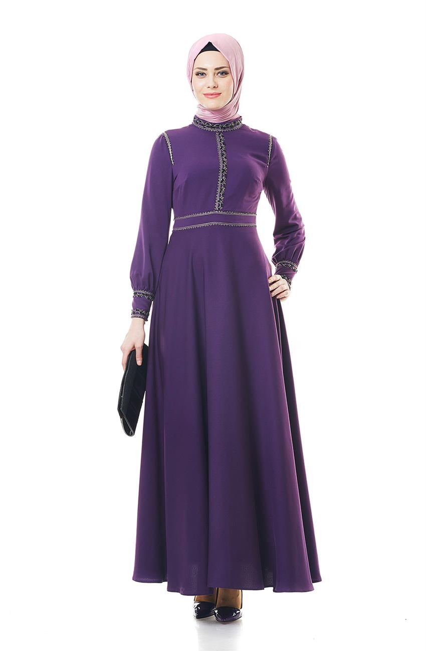 Evening Dress Dress-Purple KA-A6-23022-24