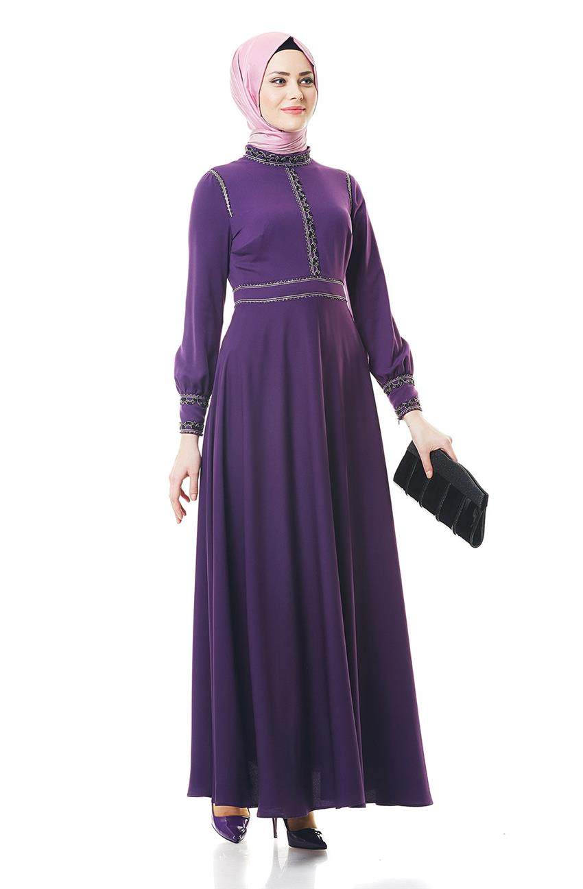Evening Dress Dress-Purple KA-A6-23022-24