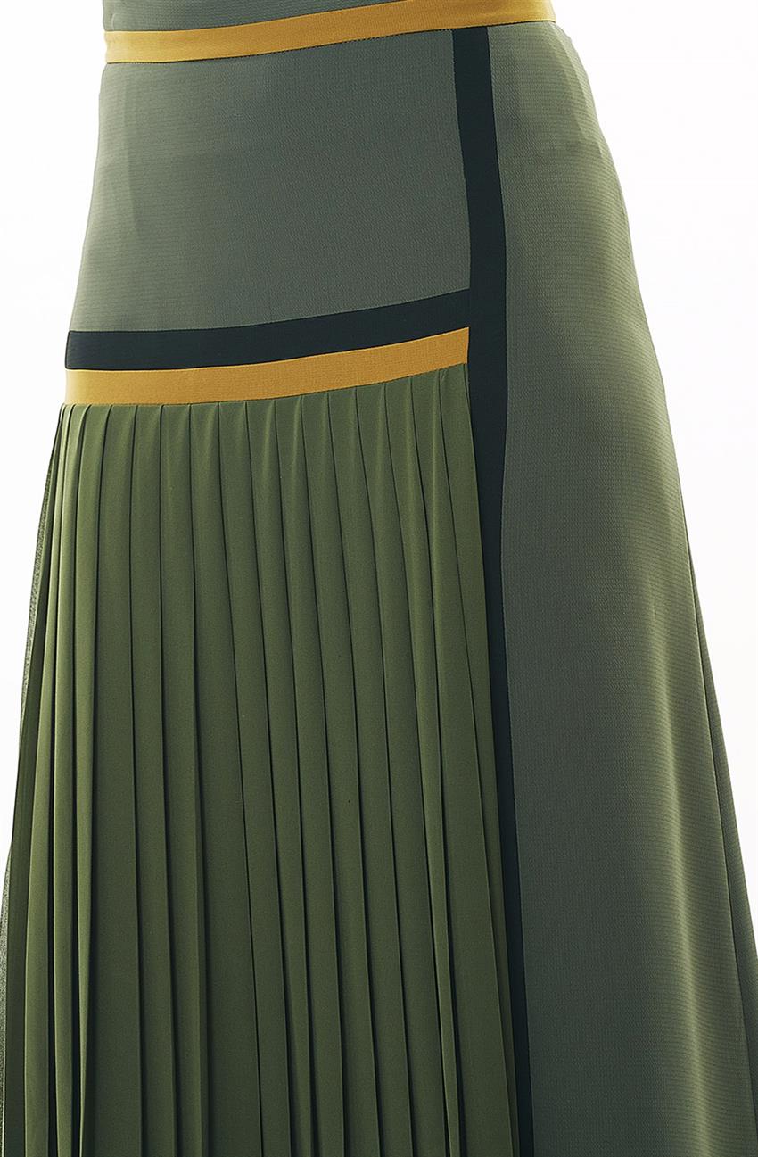 Skirt-Khaki KA-A6-12004-21