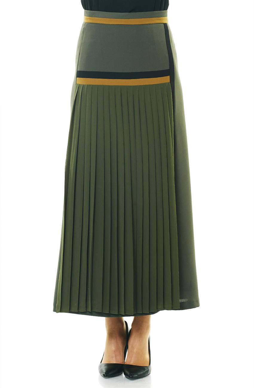 Skirt-Khaki KA-A6-12004-21
