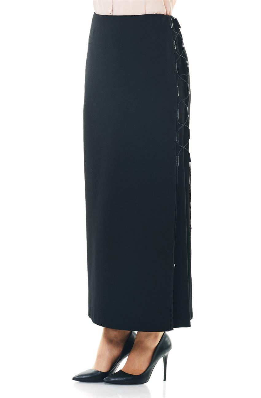 Skirt-Black KA-A6-12022-12