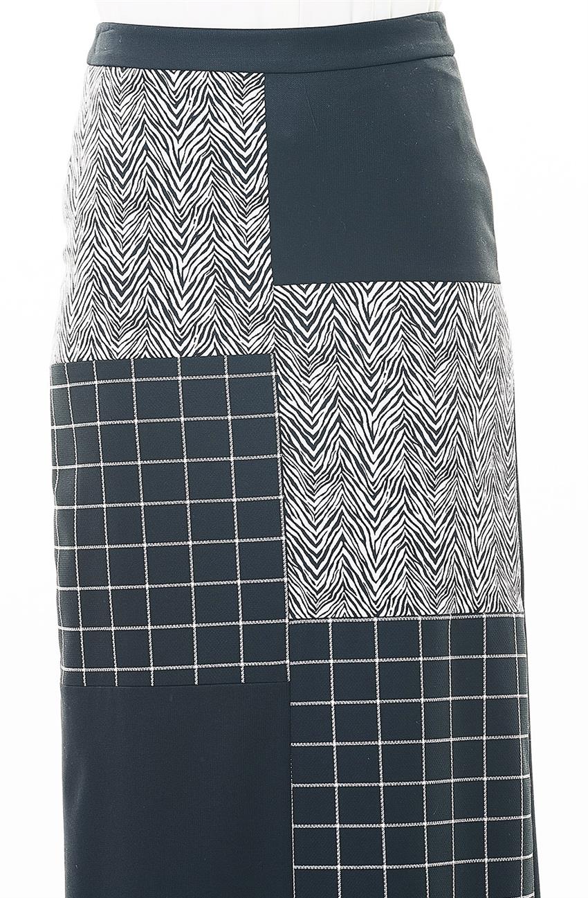 Skirt-Black KA-A6-12066-12