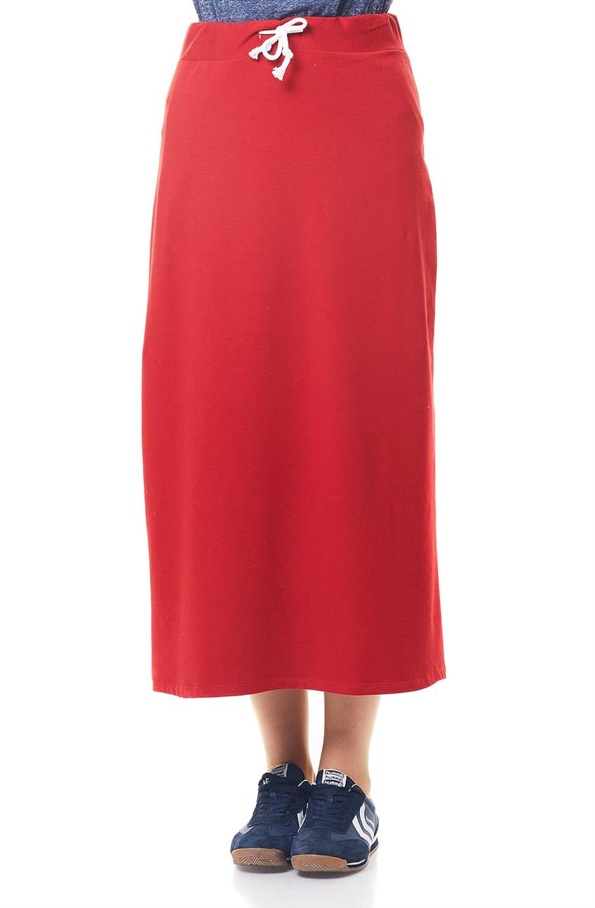 Skirt-Red EK4001-34