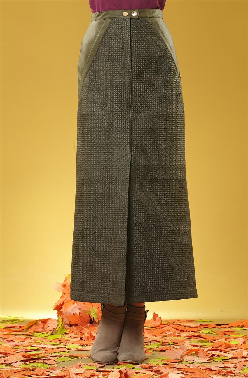 Skirt-Khaki KA-A6-12001-21