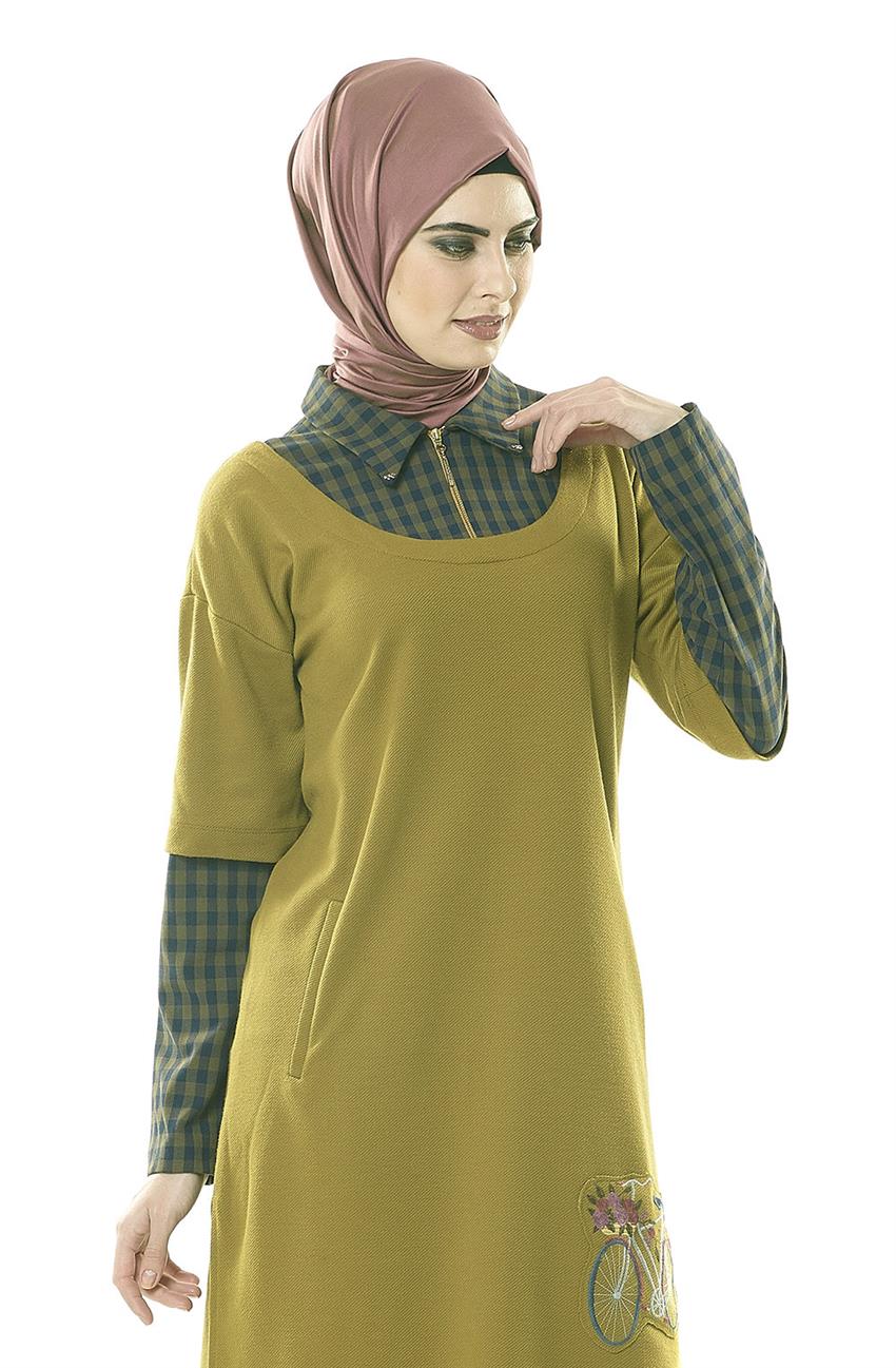 Doque Tunic-Olive DO-A6-61007-33