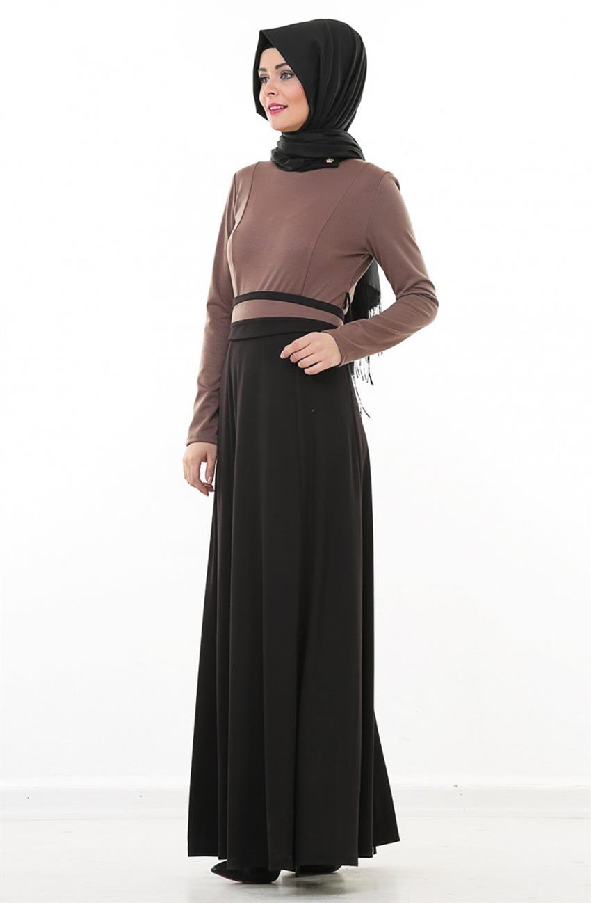 Dress-Brown Black 8775-6801