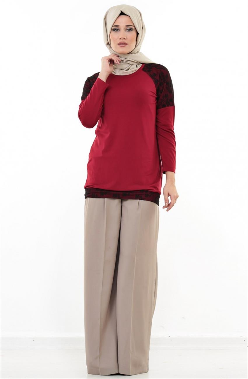 Tunic-Claret Red TNK029-67