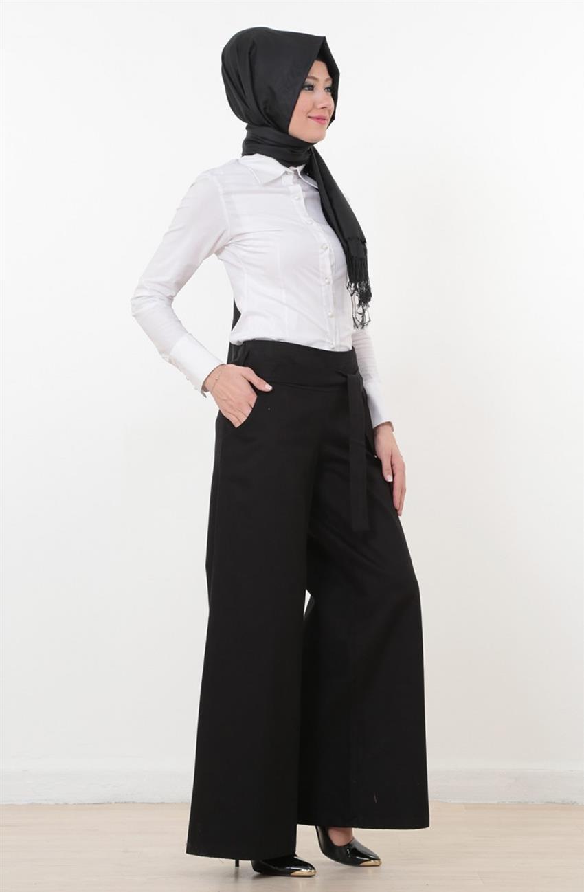 Pants Skirt-Black 571-01