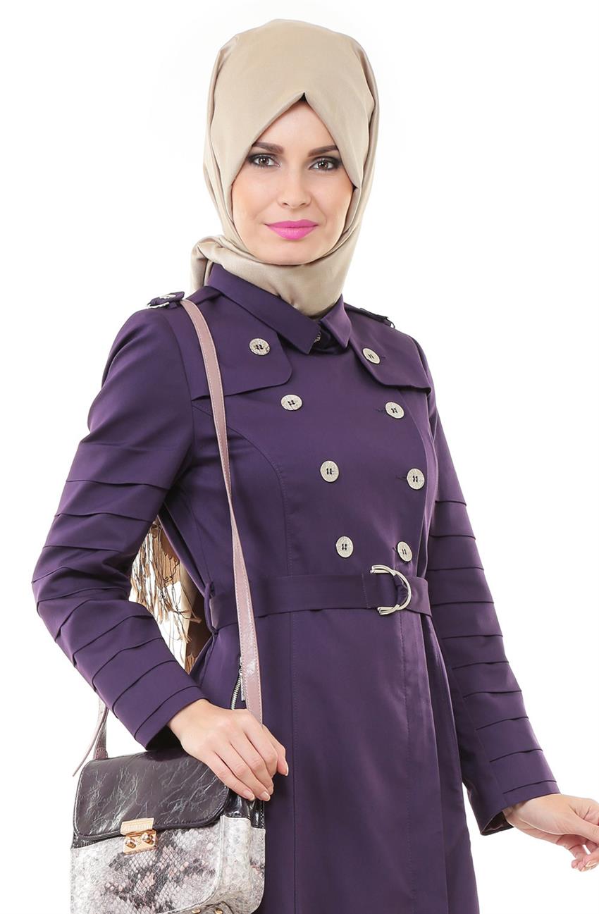 Trenchcoat-Purple DO-A4-55026-24