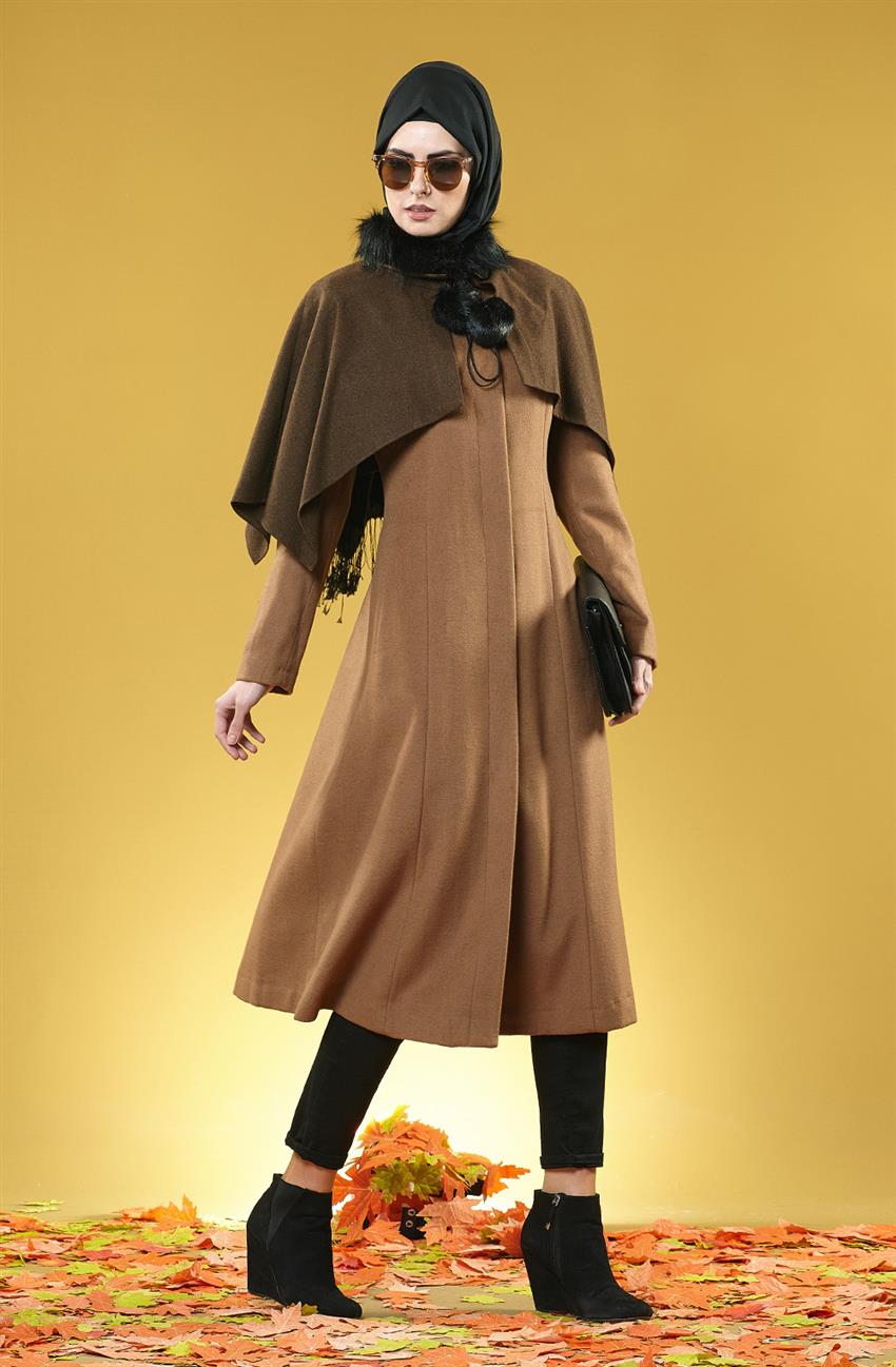 Doque Outerwear-Camel DO-A6-57011-06