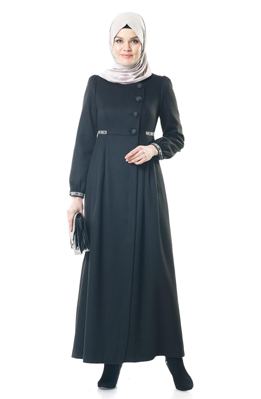 Kayra Outerwear-Black KA-A6-15094-12