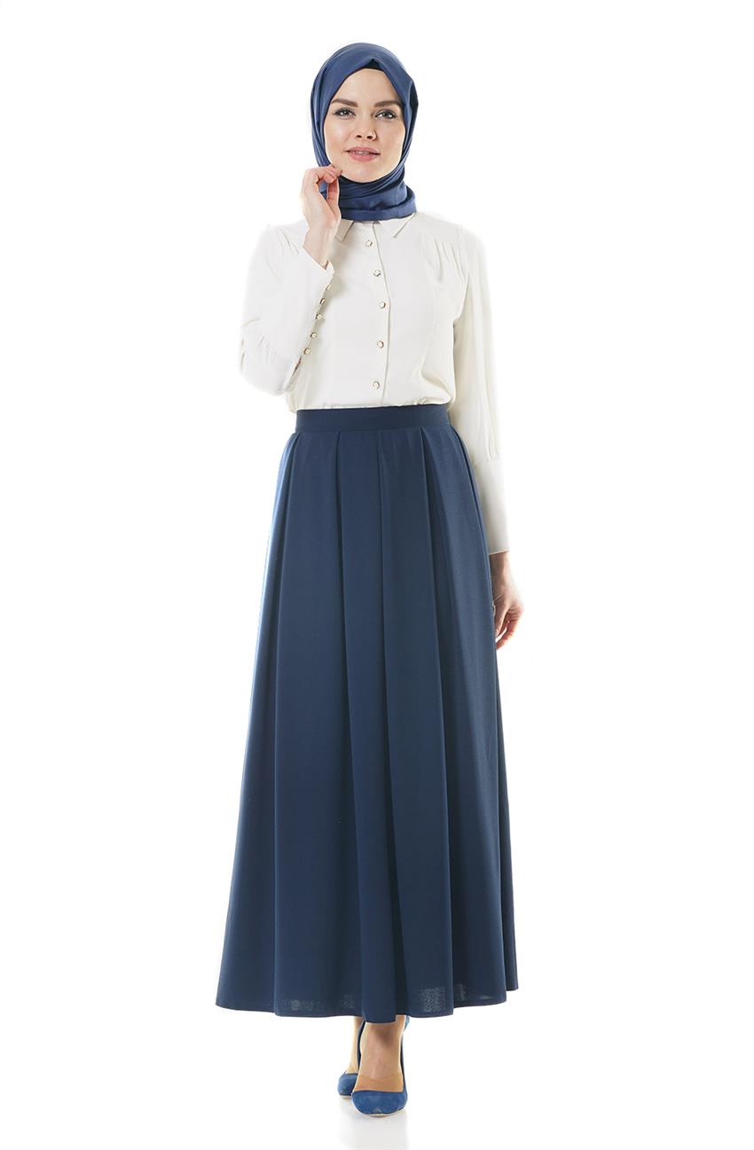 Skirt-Navy Blue 52004-11