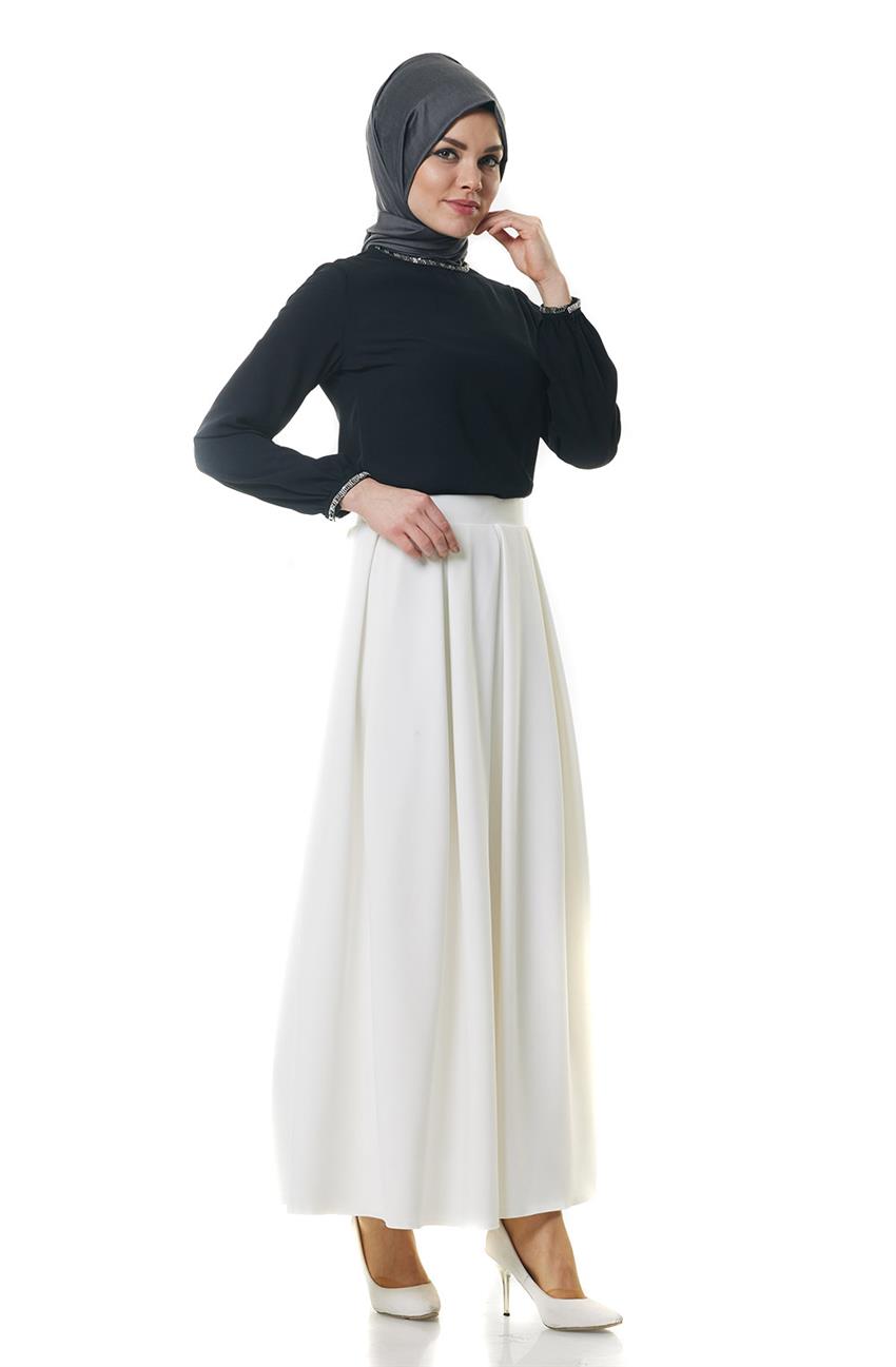 2NIQ Skirt-White 52004-02