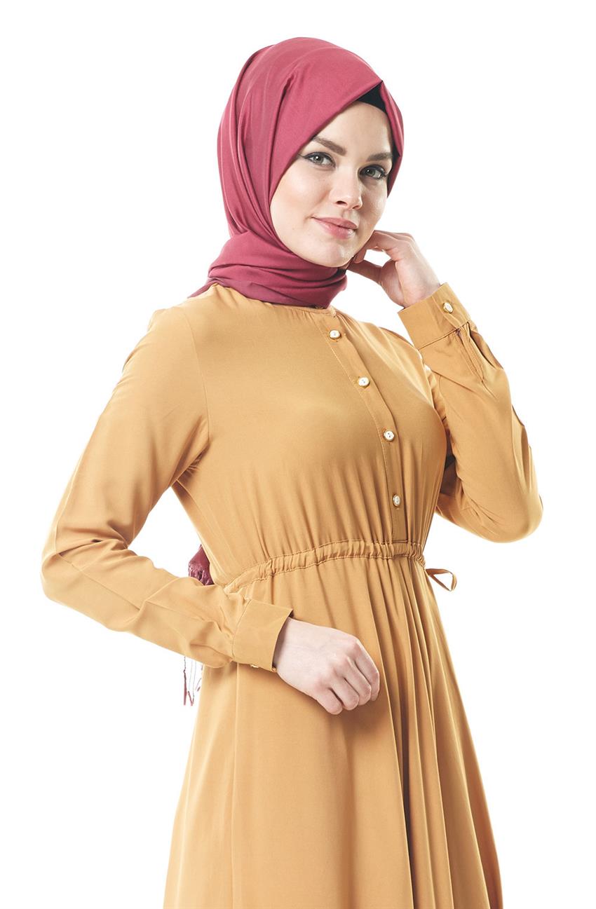 Ameerah Dress-Mustard 5932-55