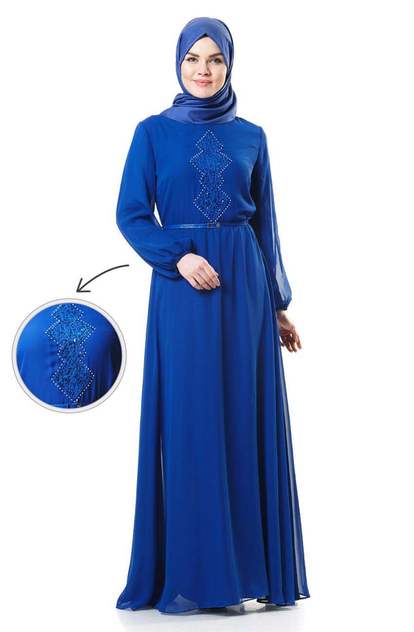 فستان سهرة فستان-أزرق ar-2050-70