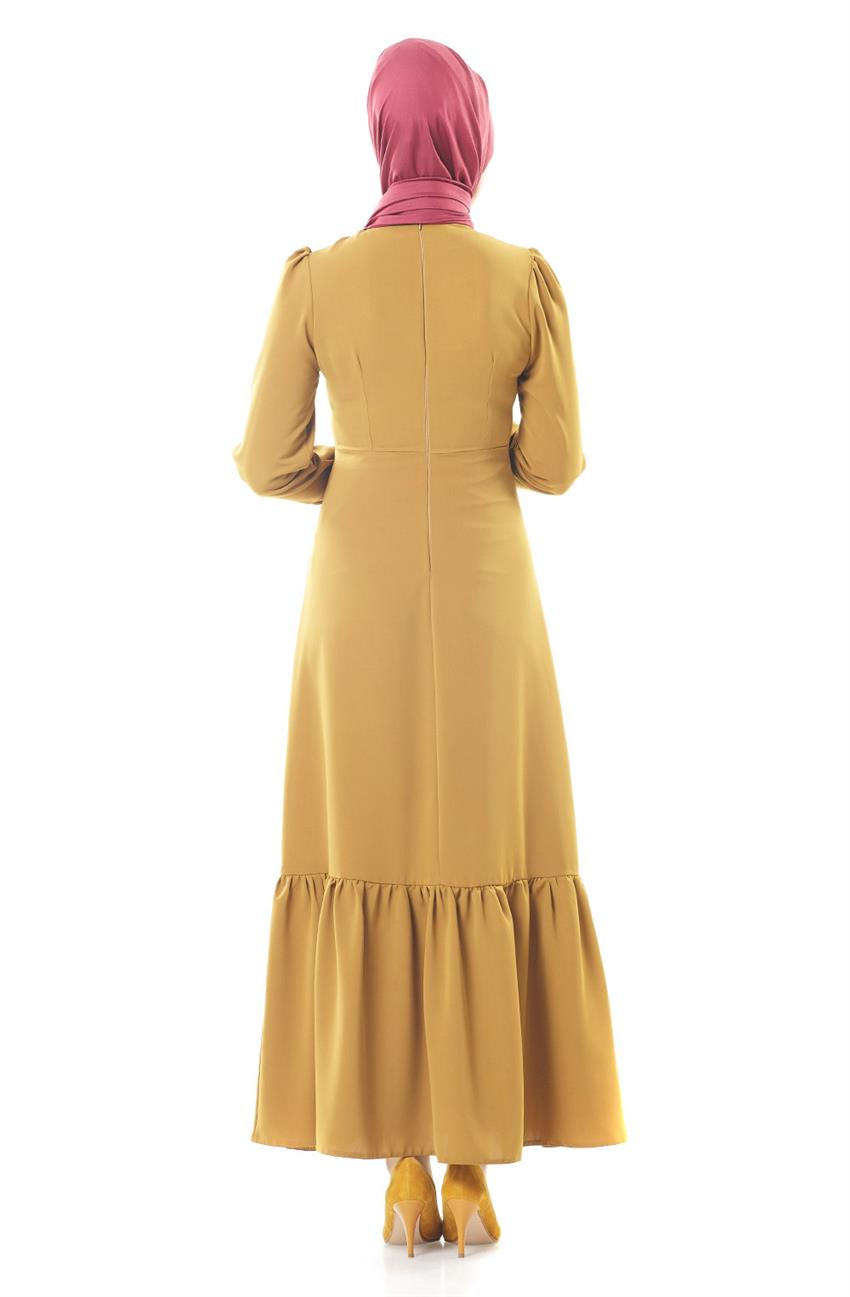 Dress-Saffron 8028-74