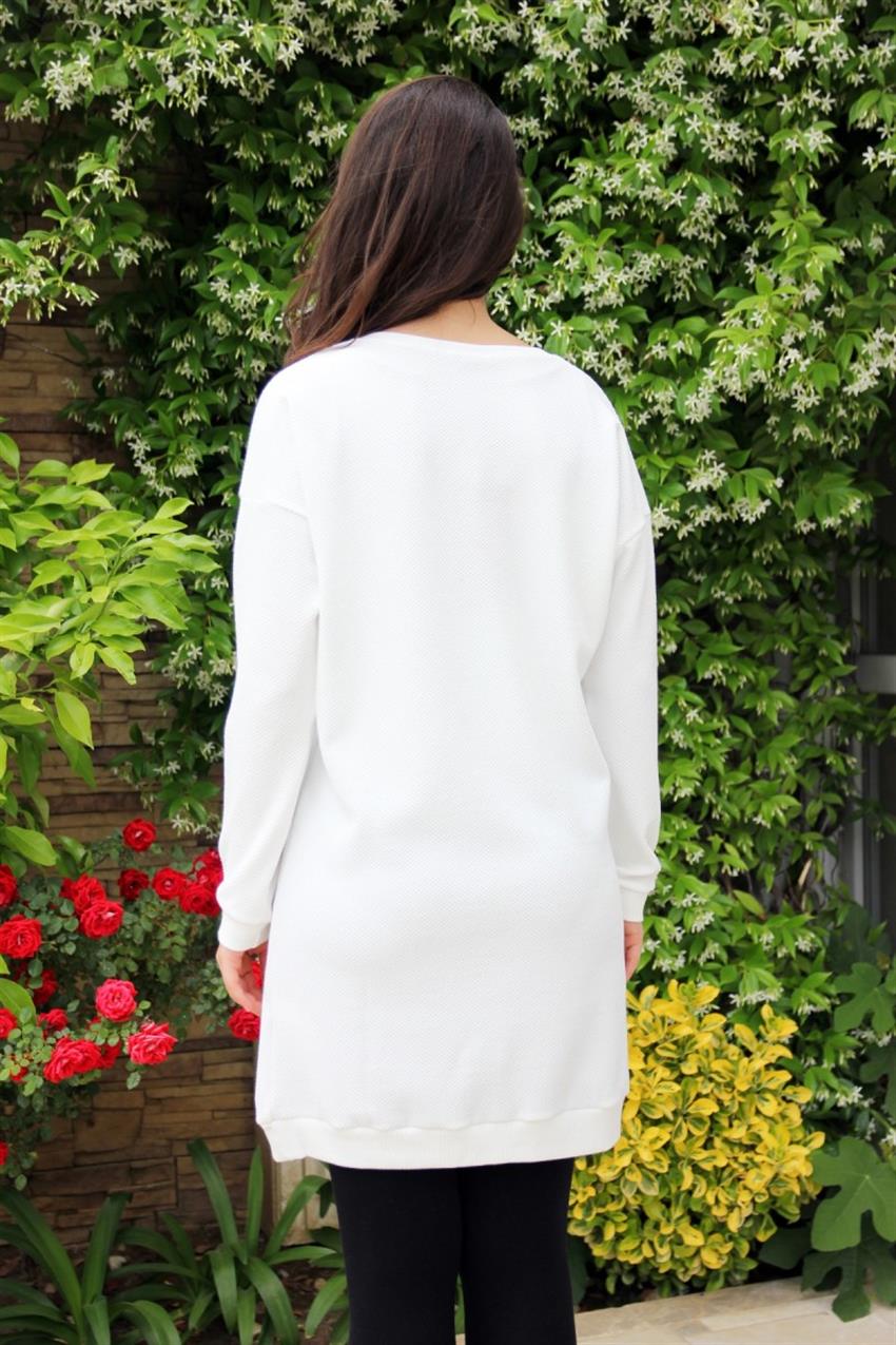 Beyaz Tunik KPT201501038-02