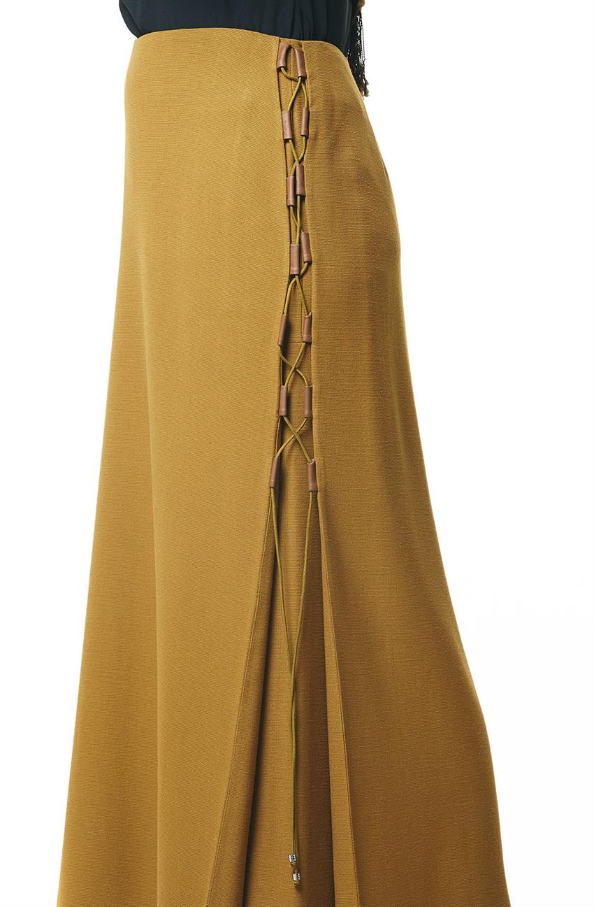 Skirt-Olive KA-A6-12022-33