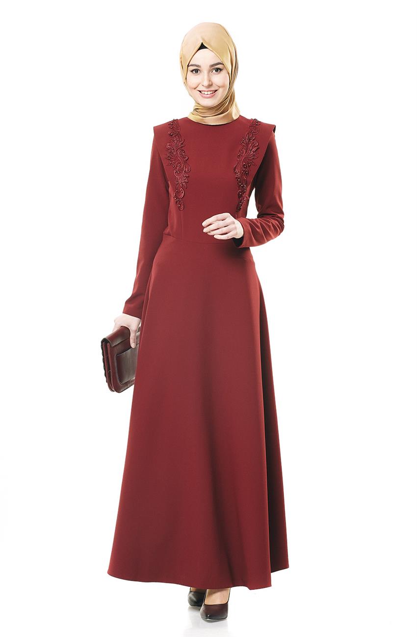 Dress-Claret Red 1706-01-67