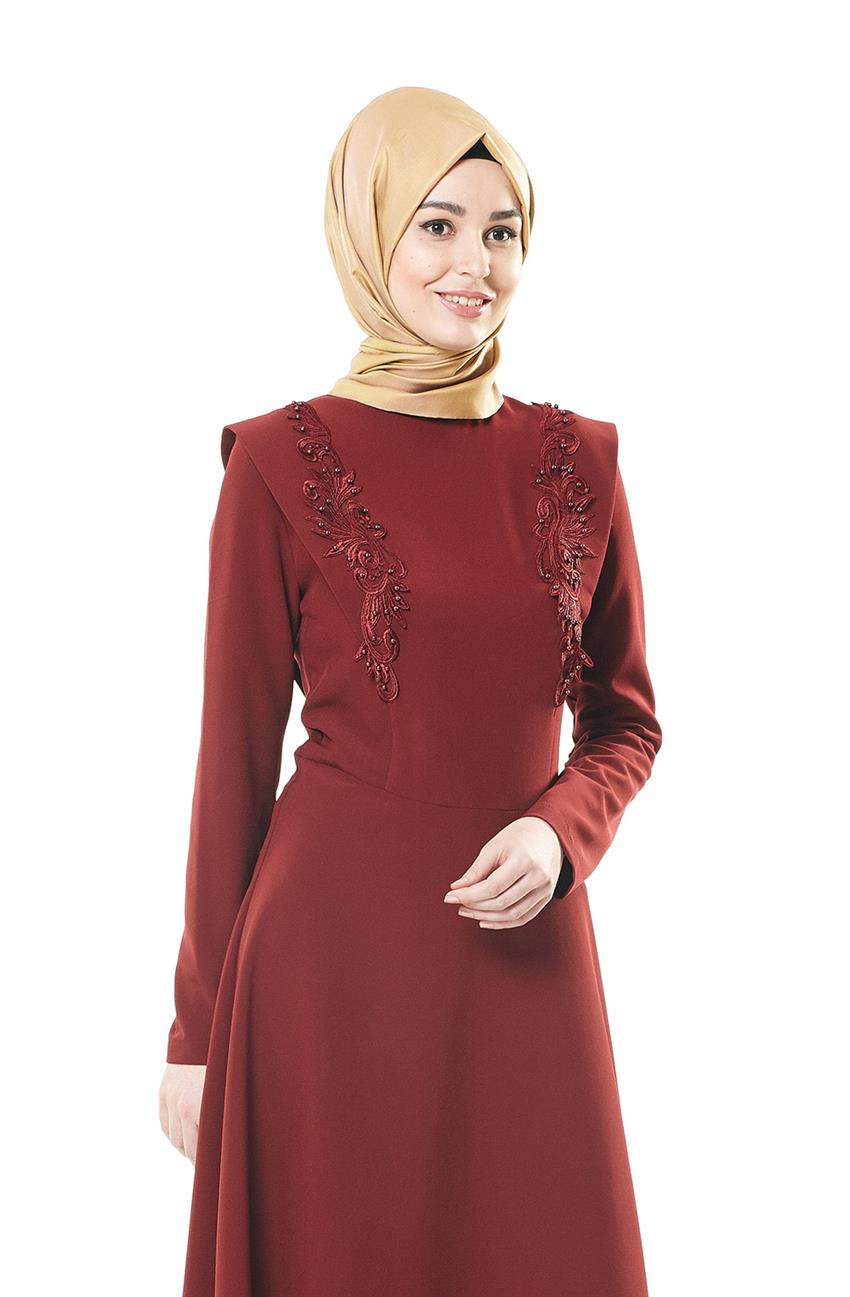 Dress-Claret Red 1706-01-67