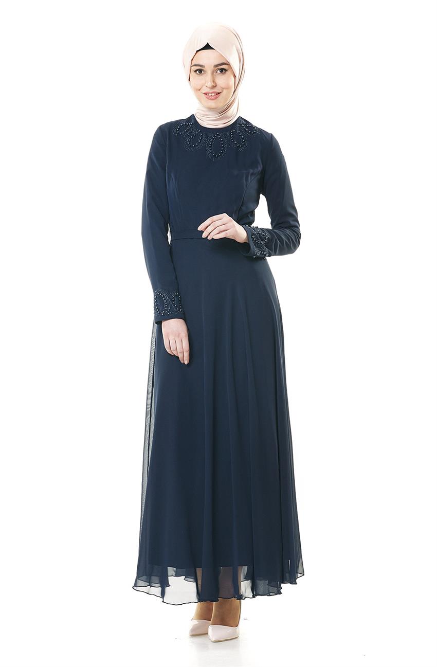 Dress-Navy Blue 1749-02-17
