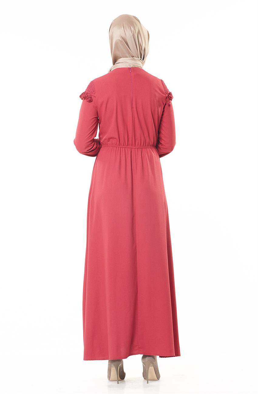 Dress-Claret Red 6121-67