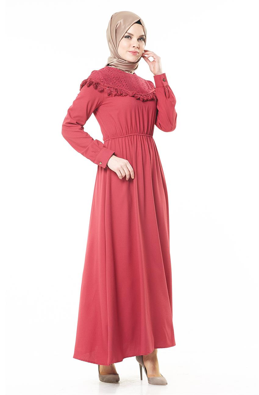 Dress-Claret Red 6121-67