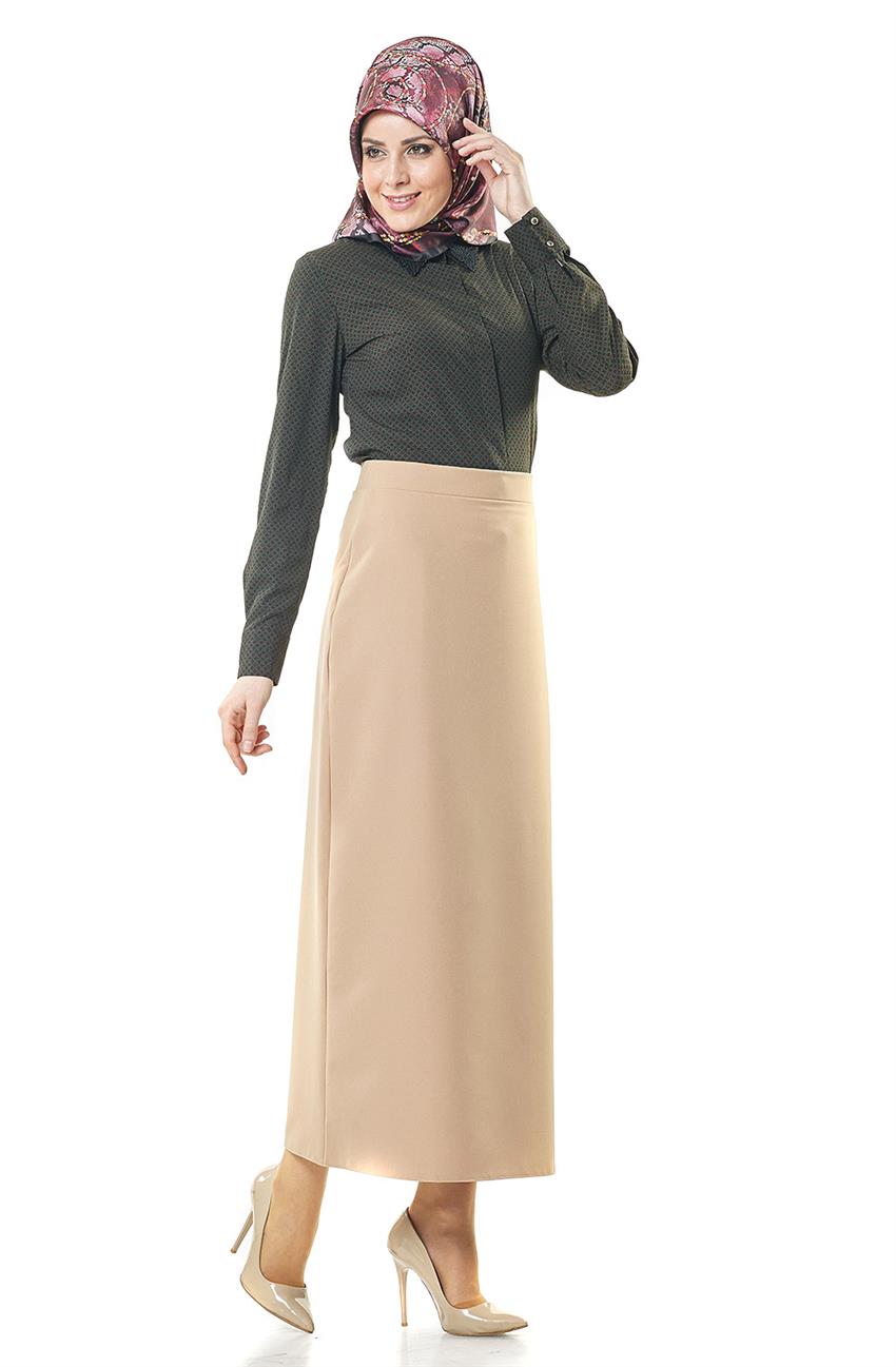 2NIQ Skirt-Beige 12009-08
