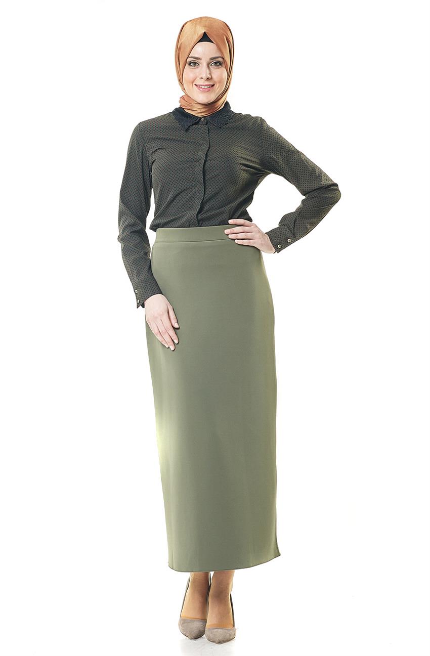 2NIQ Skirt-Green 12009-21