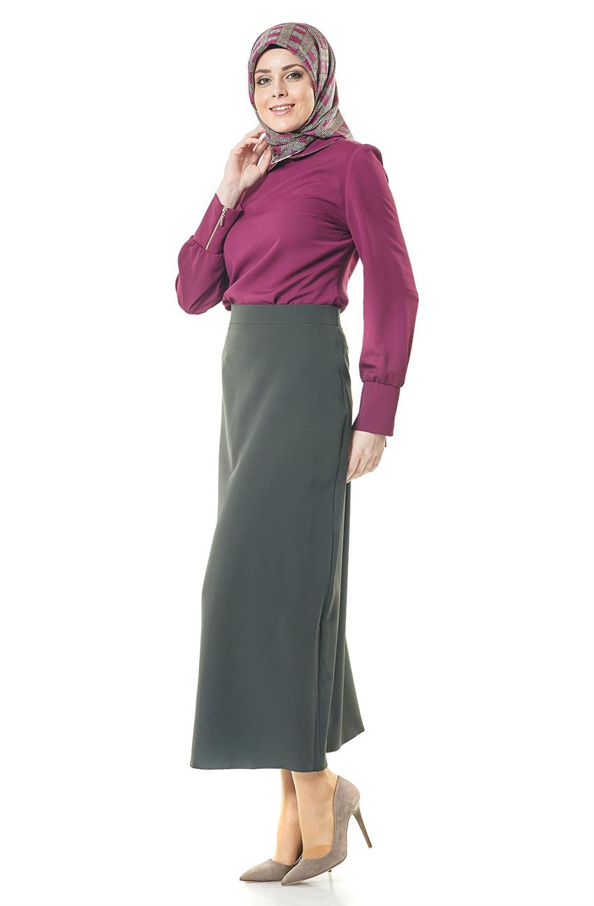 2NIQ Skirt-Khaki 12009-27