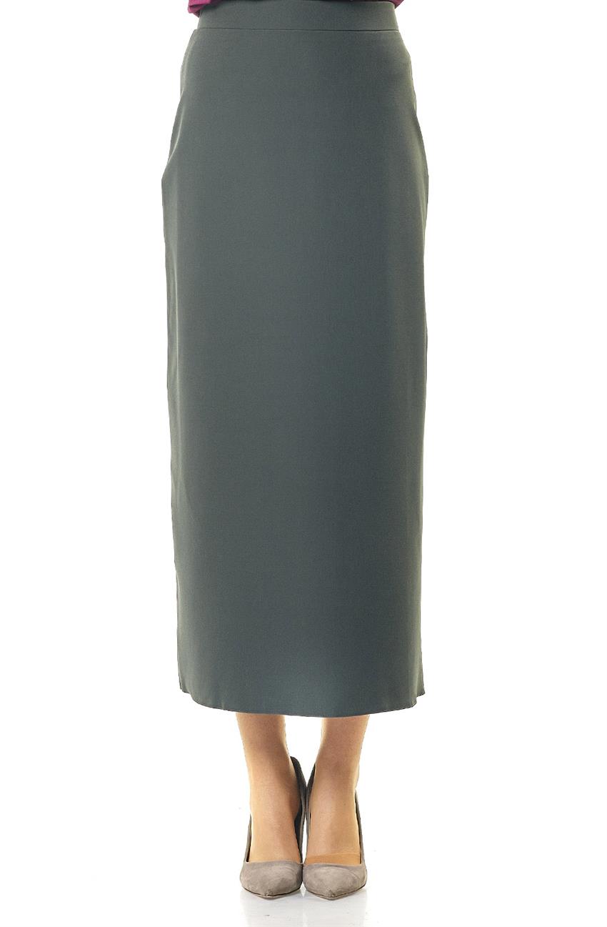2NIQ Skirt-Khaki 12009-27